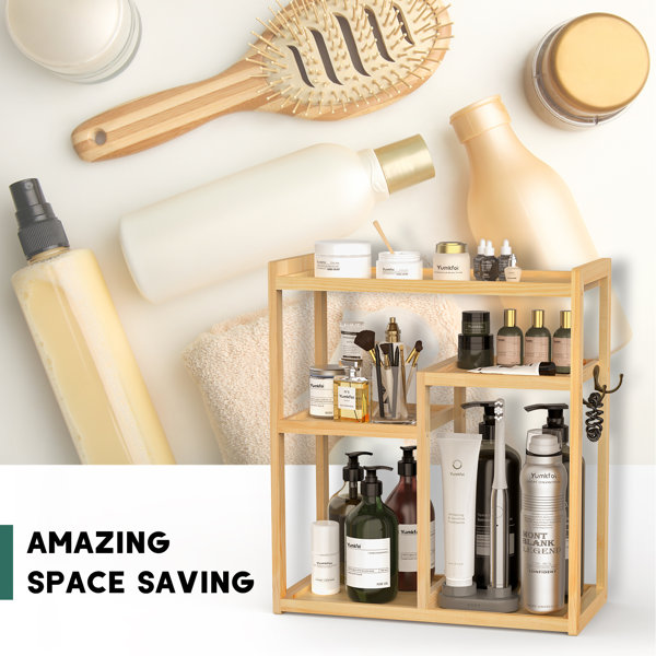 Latitude Run® Bathroom Counter Makeup Organizer, Kitchen Bathroom